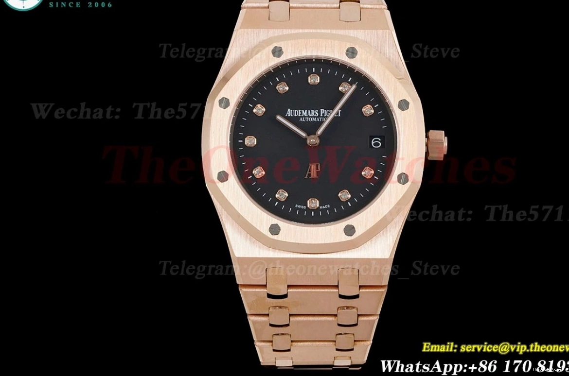 Black 39mm A2121 RG RG Dial Oak 15202 IPF Royal 0202